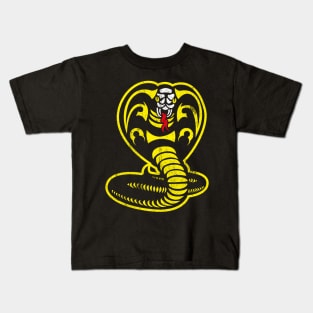 Cobra Kai Symbol Vintage Style Kids T-Shirt